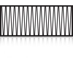 brama dwuskrzydłowa, brama przesuwna, segment /panel