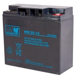 Akumulator MW Power MW 20-12 12V 20Ah, żywotość 6-9 lat